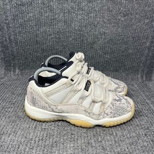 Nike Air Jordan 11 Low Retro Snakeskin Light Bone Women’s 8.5 (7Y) CD6847-002